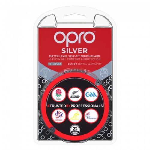OPRO Gebitsbeschermer Silver Blauw/Blauw