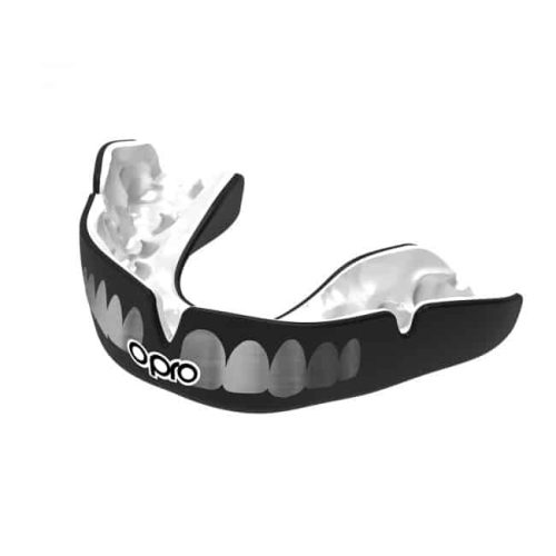 Opro Gebitsbeschermer Instant Custom Fit Tanden Zwart/Zilver/Wit