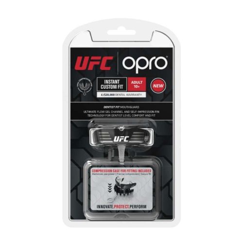 Opro x UFC Gebitsbeschermer Instant Custom-Fit V2 Zilver/Zwart